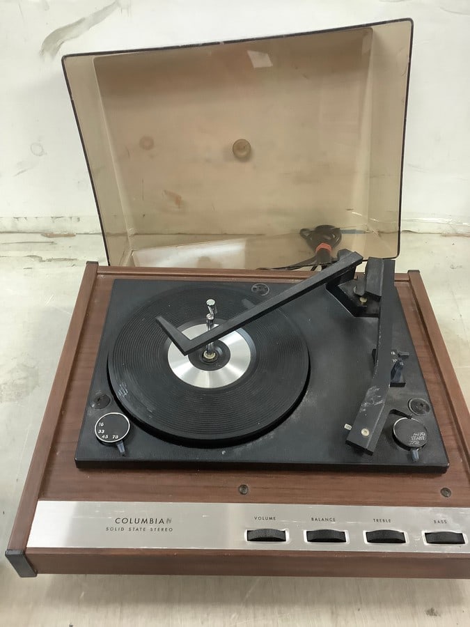 Lot of Vintage Columbia Solid State Stereo (1 of 1)