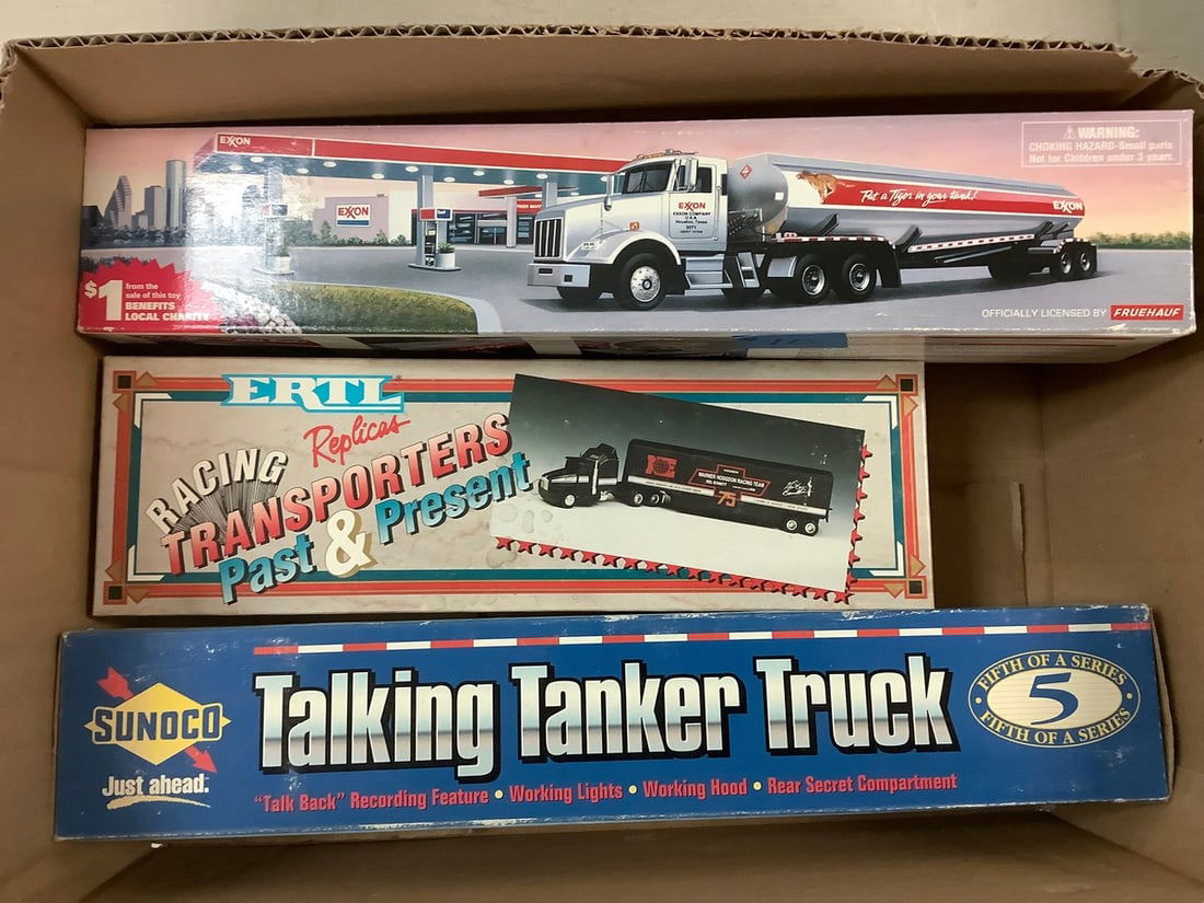 Lot of Exxon, Sunoco, and ERTL and Truck (1 of 1)