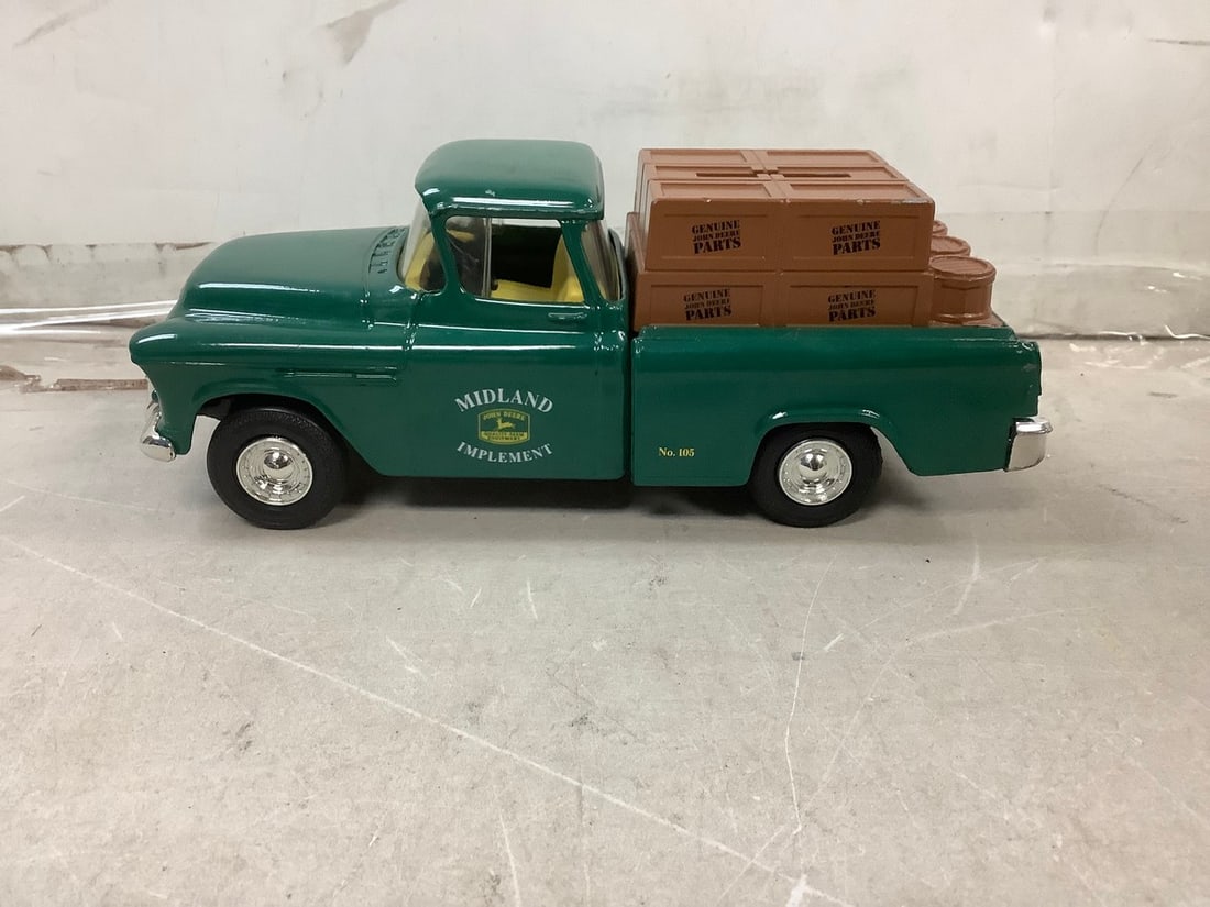 Lot of ERTL Midland Implement Truck: Lot of ERTL Midland Implement Truck