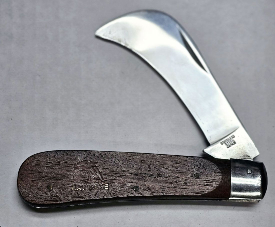 Vintage Hawkeye Hawkbill Knife (1 of 1)