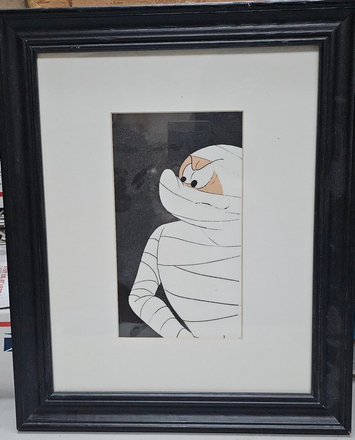 Handpainted Vintage Animation Cell late 70s-early 80s (1 of 1)