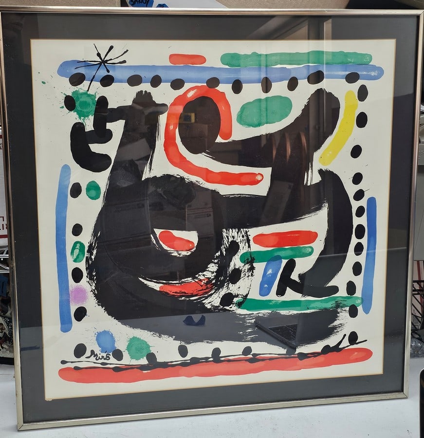 Joan Miro Framed Print frame 24x24" (1 of 1)