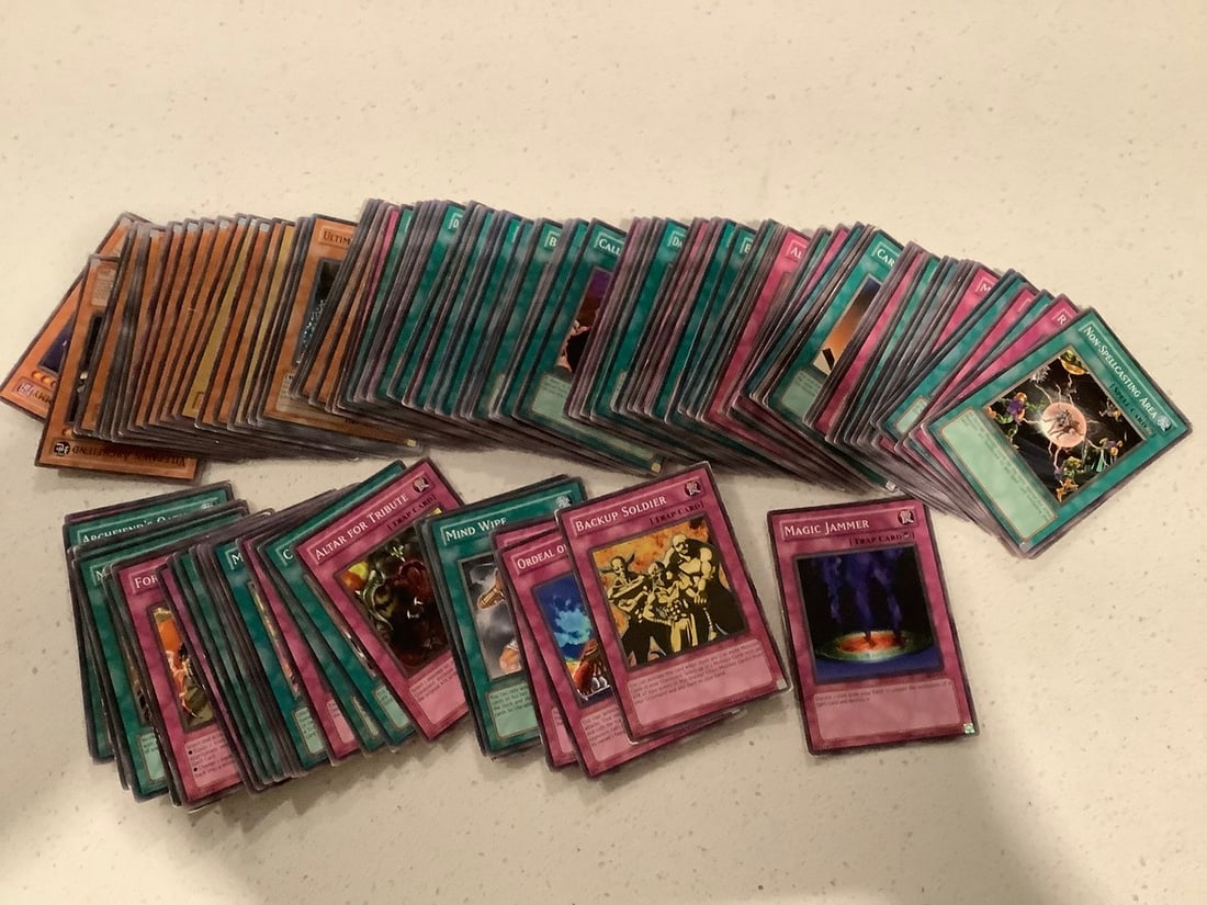 Huge lot of vintage 1996 YuGiOh cards: Huge lot of vintage 1996 YuGiOh cards