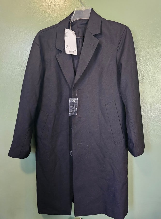 NWT Uniqlo Chesterfield Trench XS: NWT Uniqlo Chesterfield Trench XS