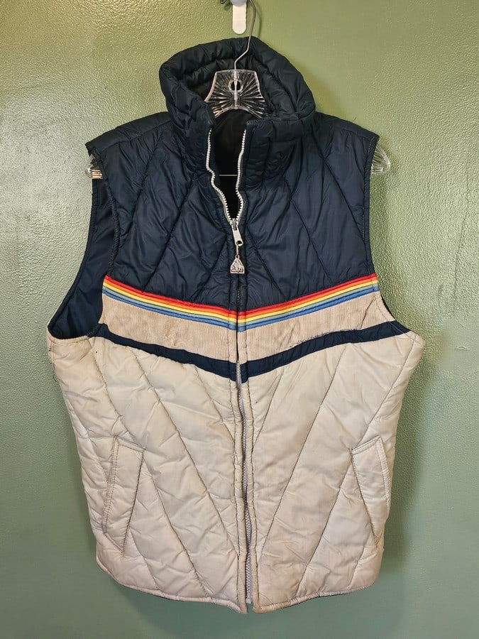 Vintage Pacific Trail Reversible Vest Men's M: Vintage Pacific Trail Reversible Vest Men's M