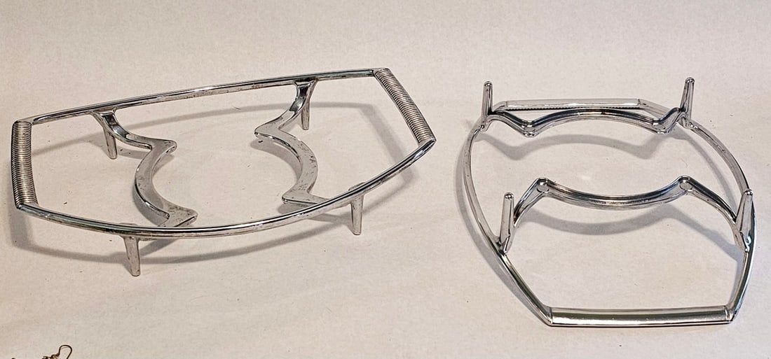 MCM Chrome CorningWare Trivets P-11-M: MCM Chrome CorningWare Trivets P-11-M