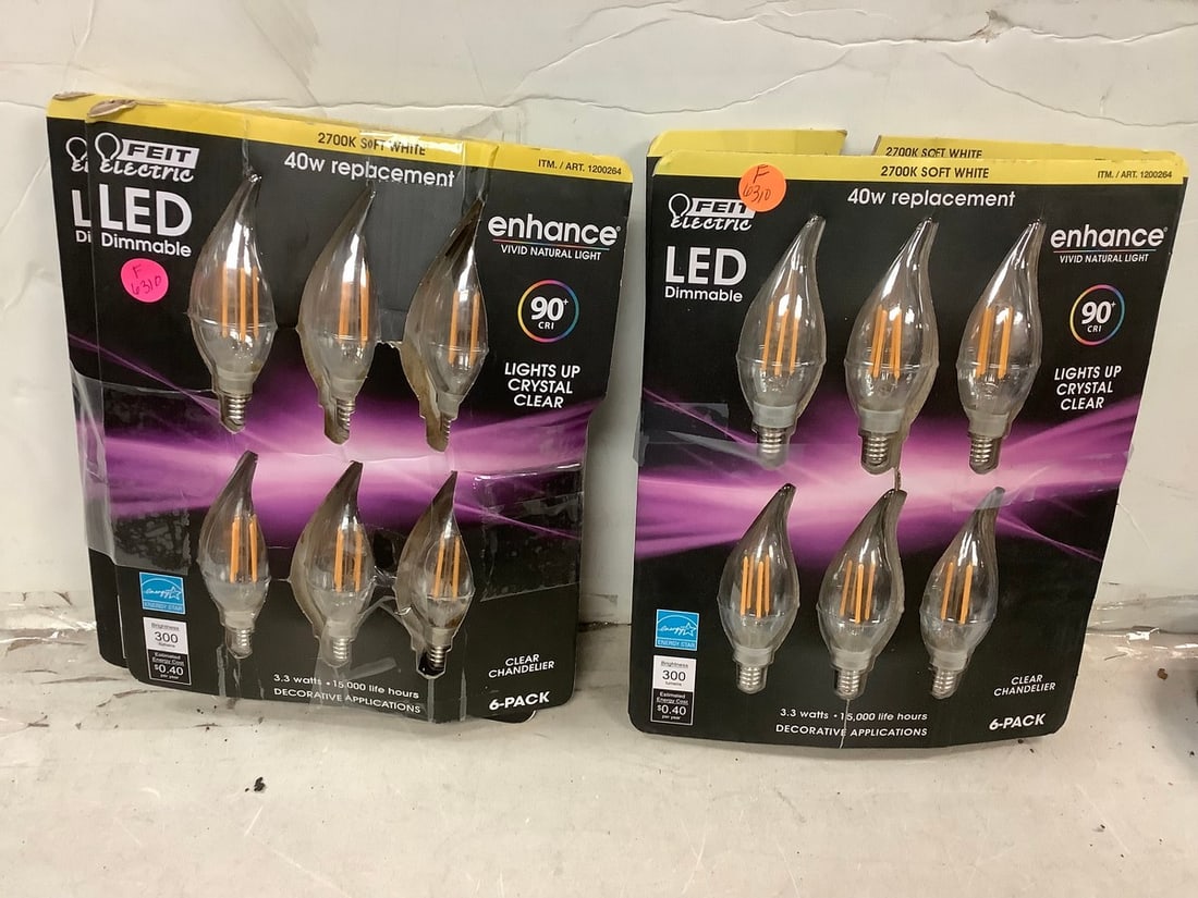Lot of Feit Electric LED bulbs (1 of 1)