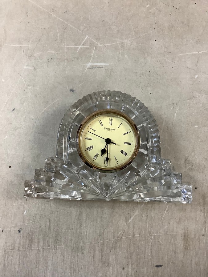 waterford crsytal mattel clock 5x8: waterford crsytal mattel clock 5x8