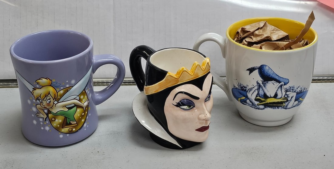Disney Mugs incl Disney Store Tinkerbell (1 of 1)
