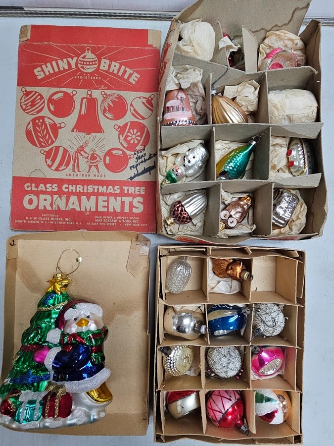 Vintage Glass Christmas Ornaments: Vintage Glass Christmas Ornaments