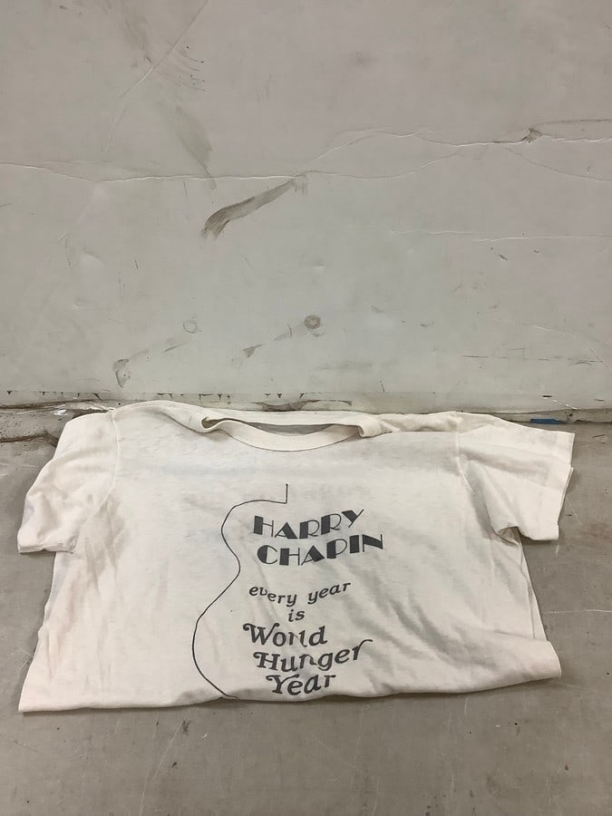 1970's Harry Chapin Tour T-shirt: 1970's Harry Chapin Tour T-shirt