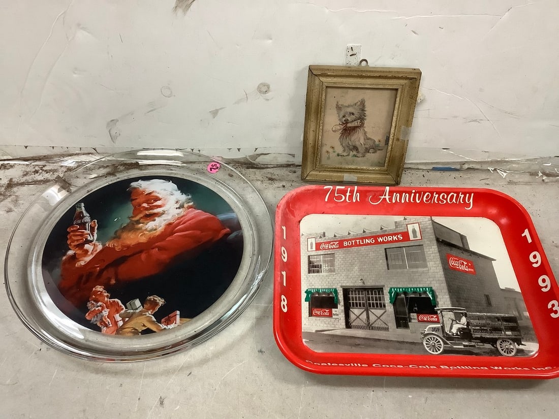 Coca- cola platters, metal trays, and more: Coca- cola platters, metal trays, and more
