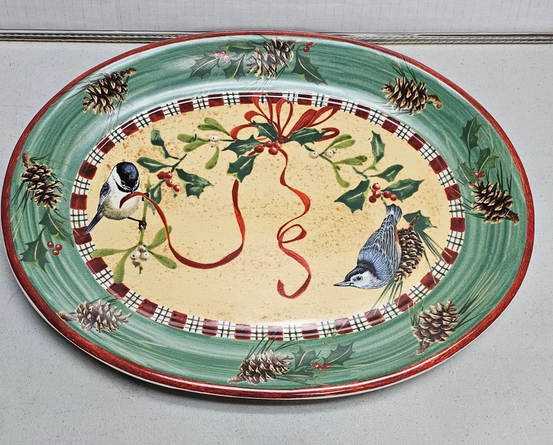 Lenox Winter Greetings Platter Portugal (1 of 1)