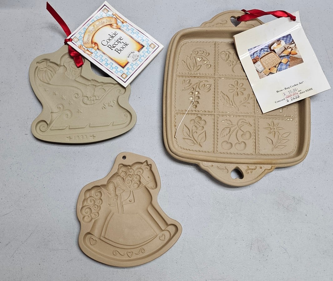 Brown Bag Cookie Art Ceramic Molds (1 of 1)
