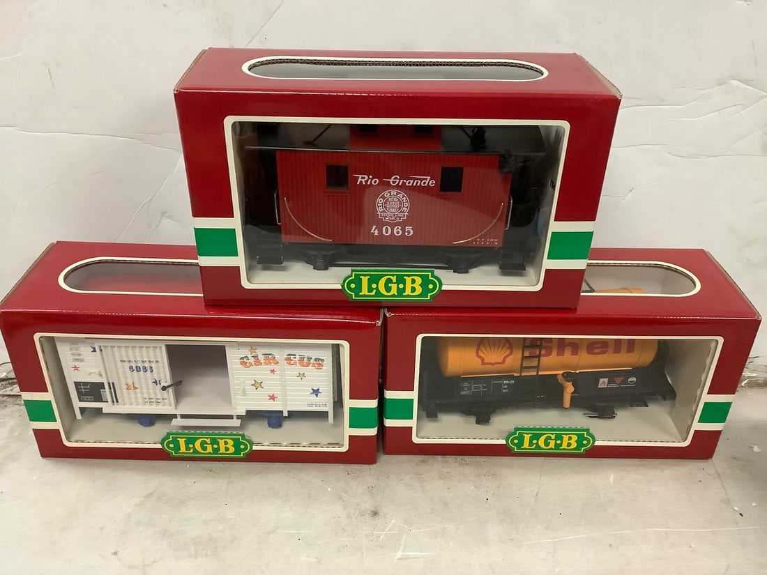 Lot of vintage LGB Lehmanns models: Lot of vintage LGB Lehmanns models