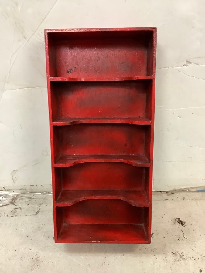 Wooden Spice rack 16.25x8x3in: Wooden Spice rack 16.25x8x3in