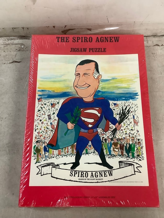 The Spiro Agnew Jigsaw puzzle new (1 of 1)