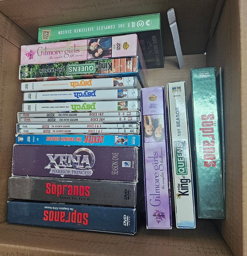 DVD boxed sets incl Dexter, Gilmore Girls, More (1 of 1)