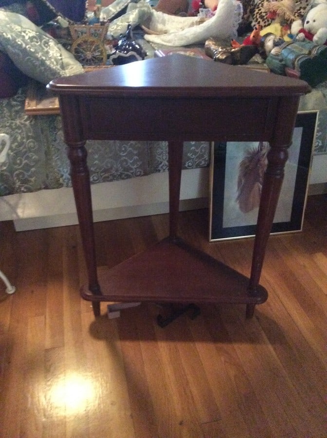 IRON BASED SWAN NECK VANITY STOOL ( FRAME ONLY) 24" X 17" (1 of 1)