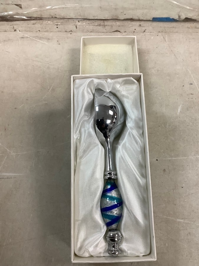Murano glass ice cream scoop: Murano glass ice cream scoop
