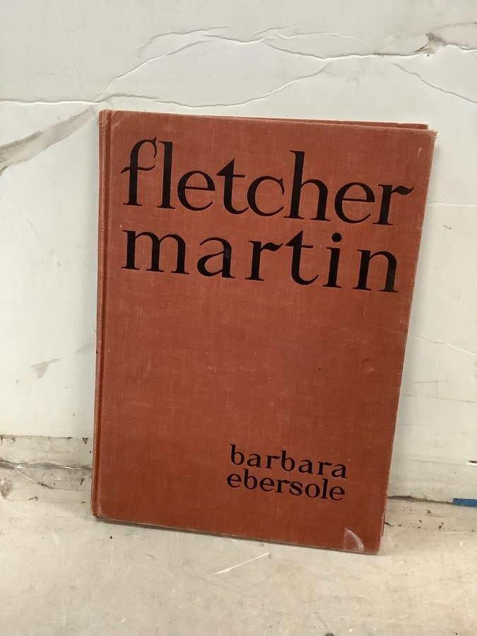 Fletcher Martin book signed by Barbara Ebersole (1 of 1)