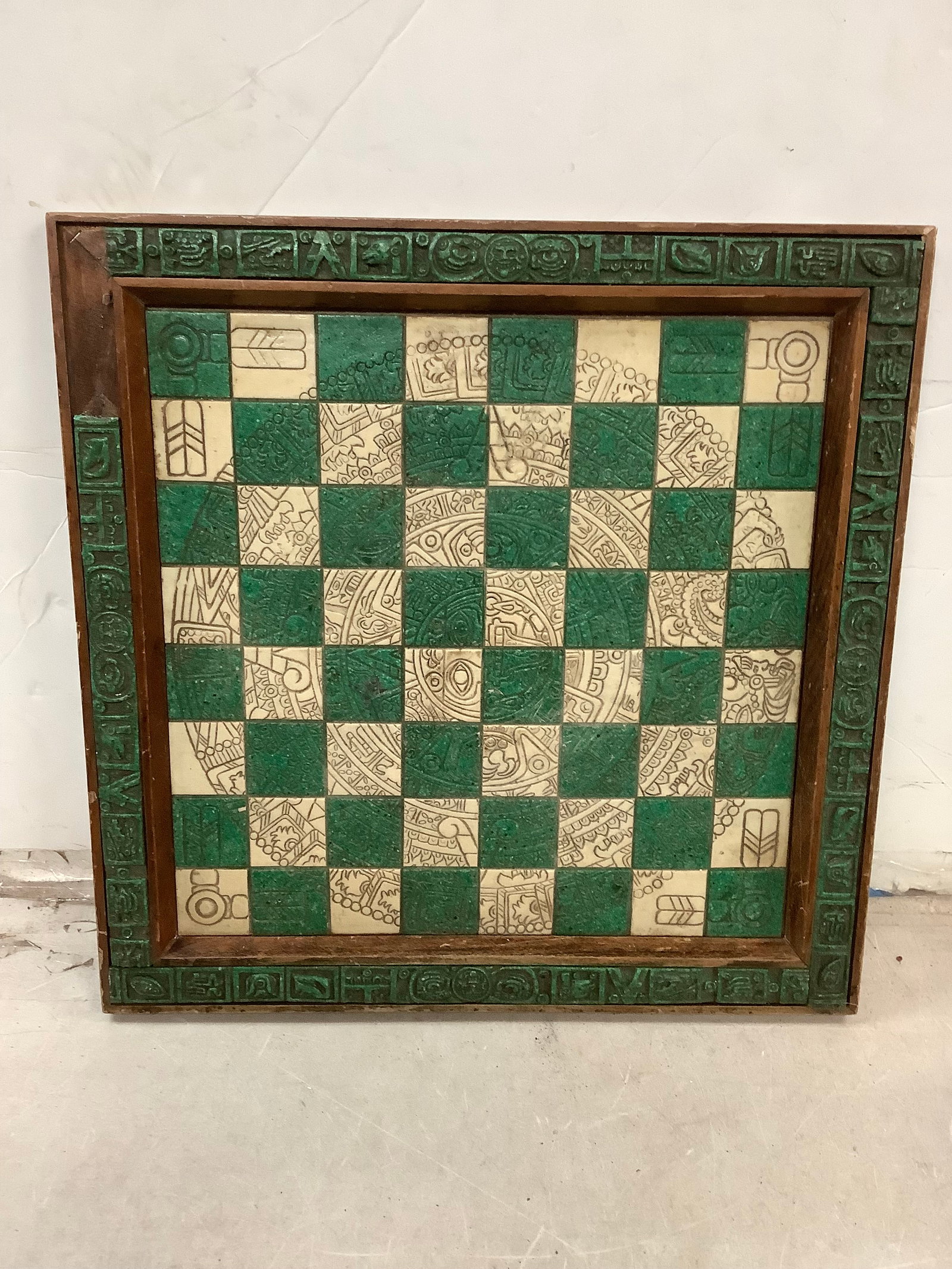 Framed chess board Lot of 17.5x17.5: Framed chess board Lot of 17.5x17.5