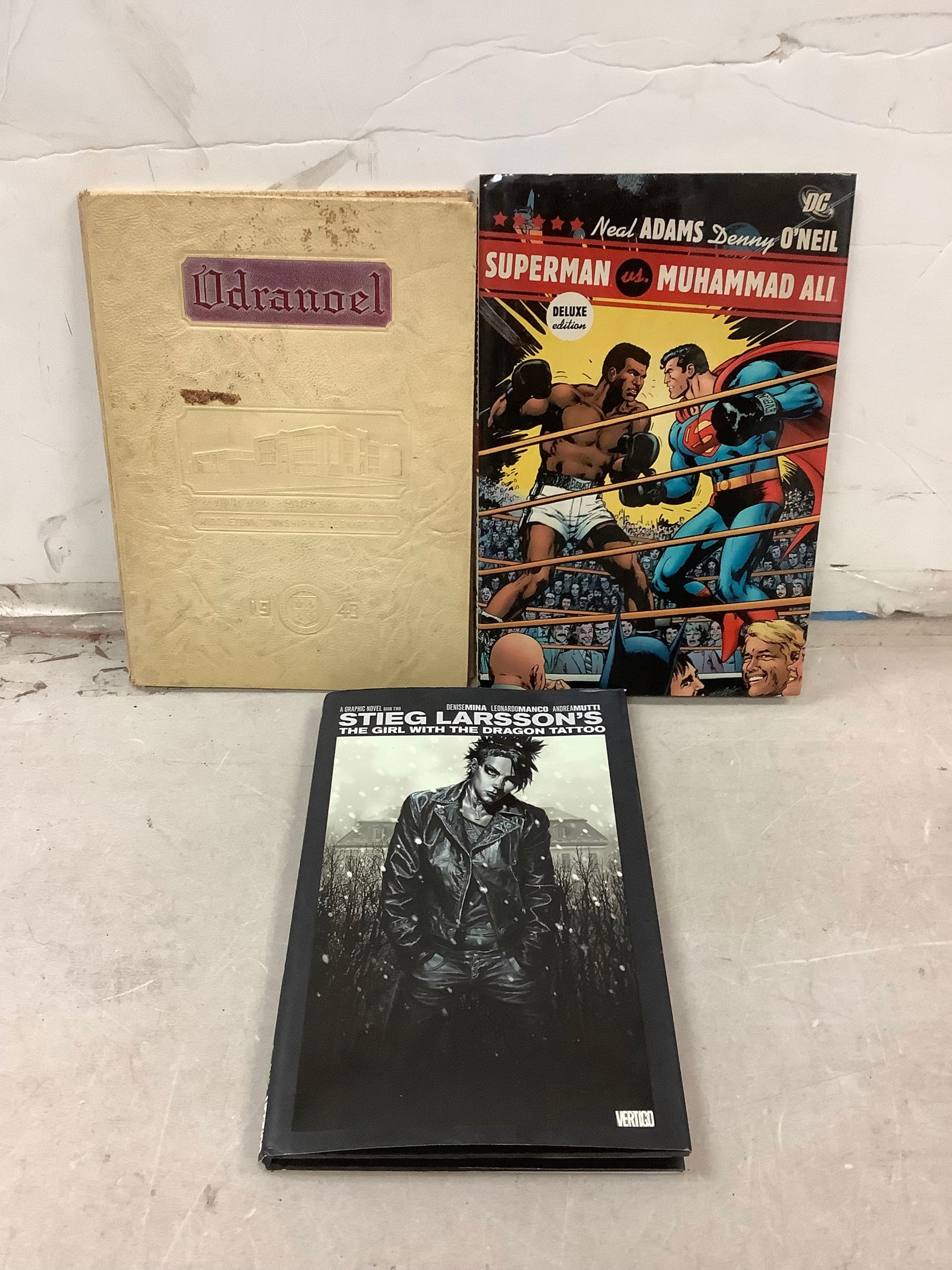 Assorted Books Superman vs. Muhammad Ali, The Girl With The Dragon Tattoo and More (1 of 1)