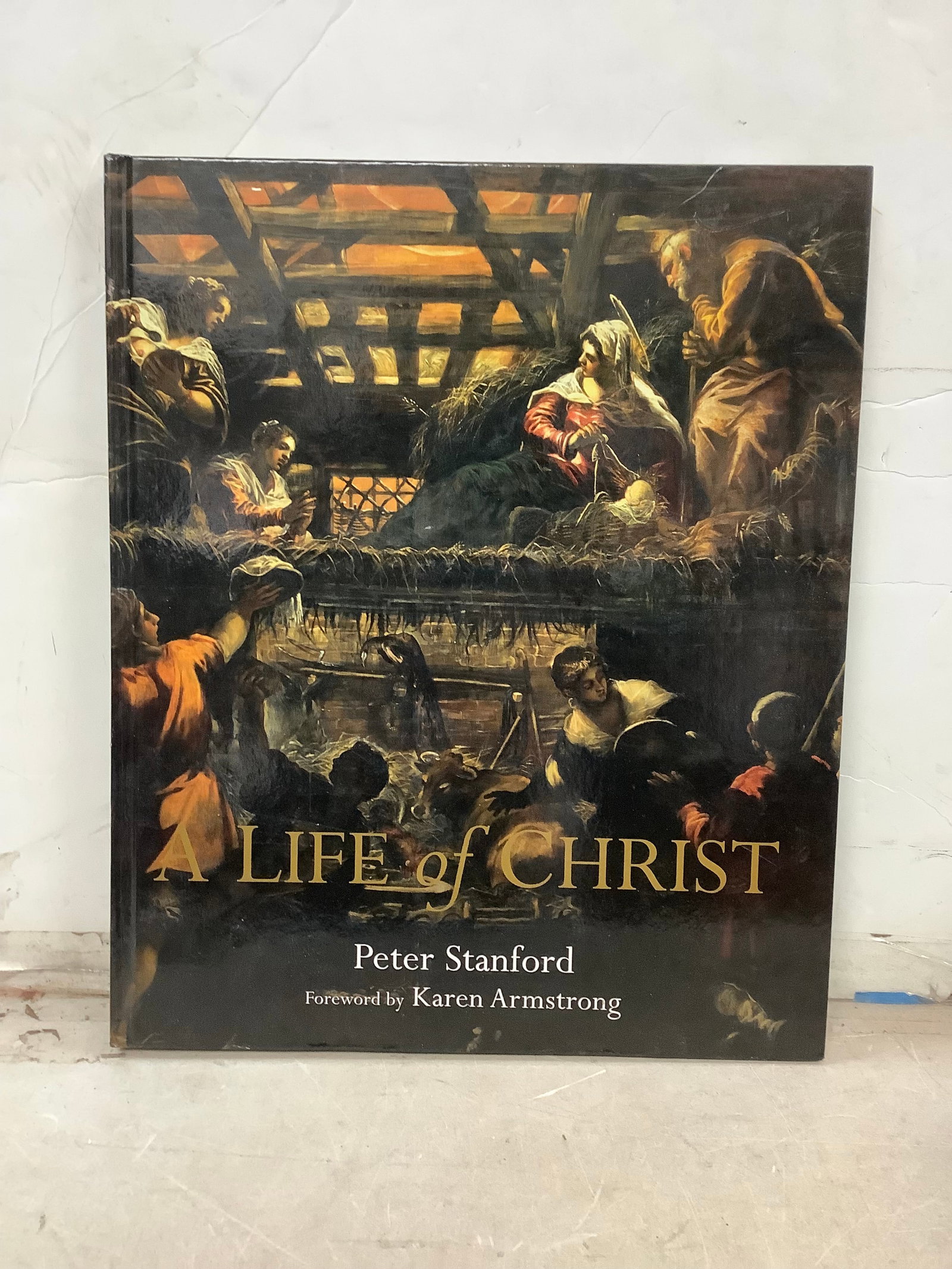 Lot of A life of Christ by Peter Standford (17.5 in tall): Lot of A life of Christ by Peter Standford (17.5 in tall)