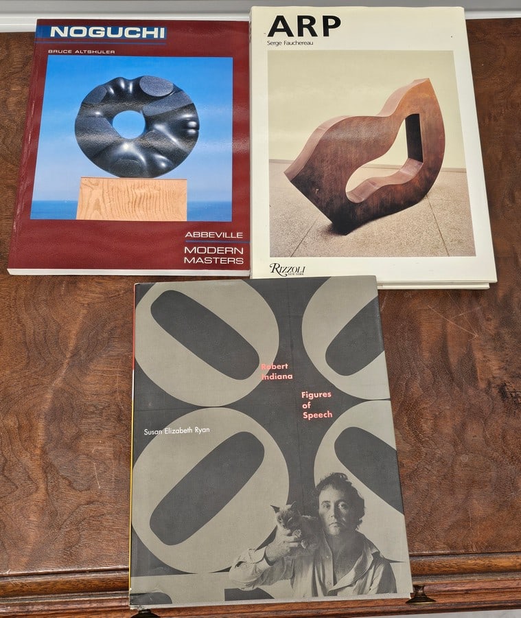 Art Books including Noguchi, Arp, and Robert Indiana: Art Books including Noguchi, Arp, and Robert Indiana