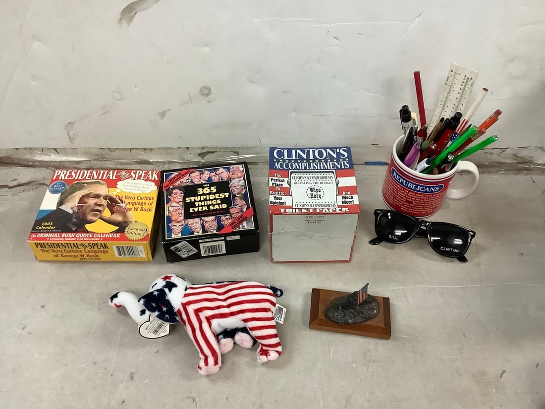 Lot of Political Games, Toilet Paper and Sunglasses and more: Lot of Political Games, Toilet Paper and Sunglasses and more