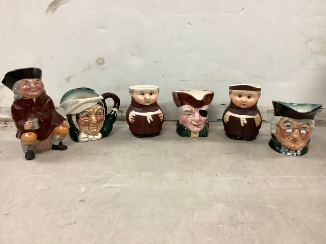 Lot of Toby-Style Mugs (5.5 in) (1 of 1)