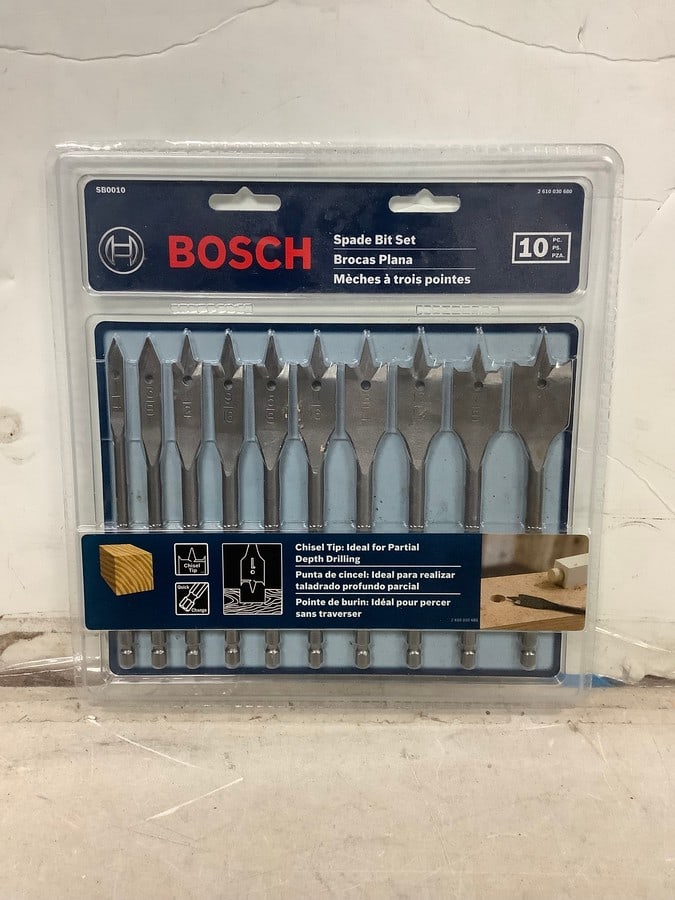Lot of Bosch Spade Bit Set (1 of 1)