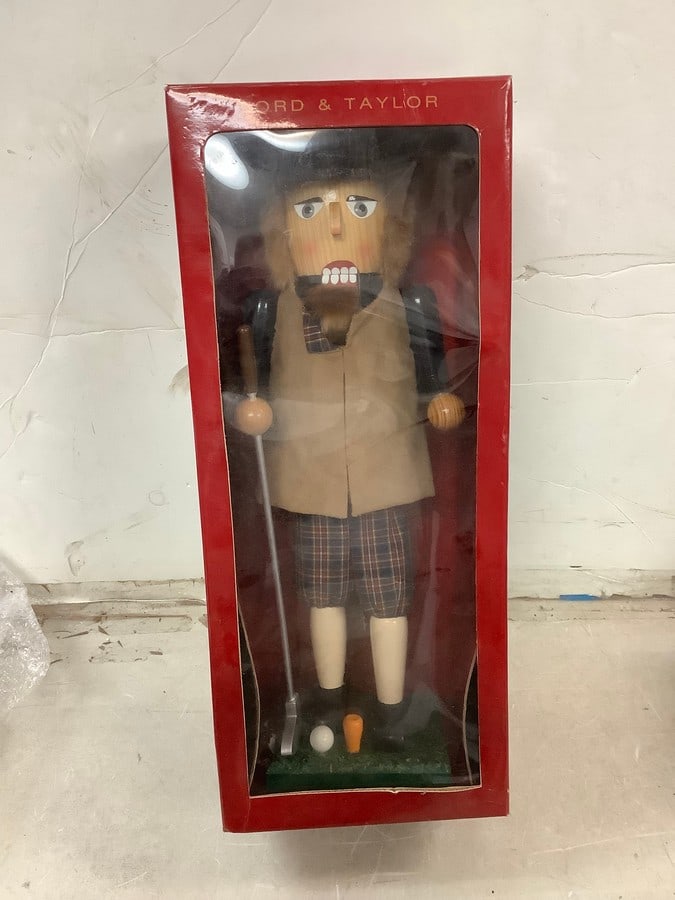 Lord and Taylor nutcracker 17.5in.tall in box: Lord and Taylor nutcracker 17.5in.tall in box