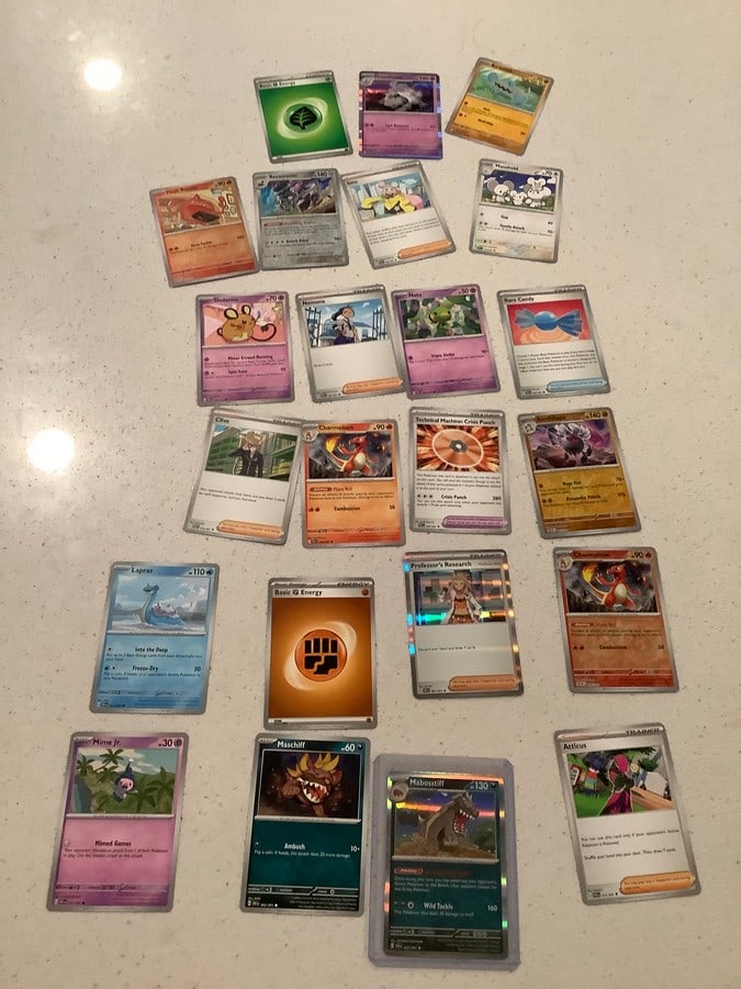 Big lot of pokemon cards from paldean fates (1 of 1)