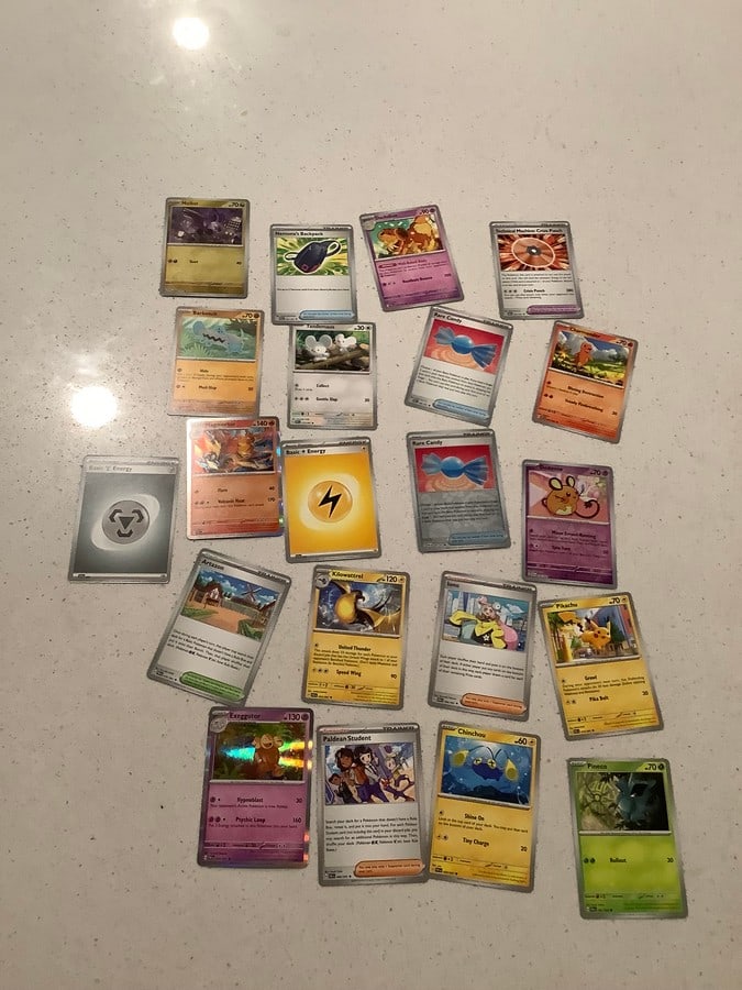 Big lot of pokemon cards from paldean fates (1 of 1)