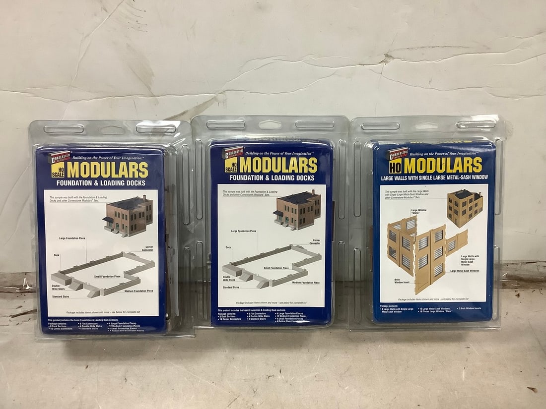 Lot of 3 cornerstone series models new in package (1 of 1)