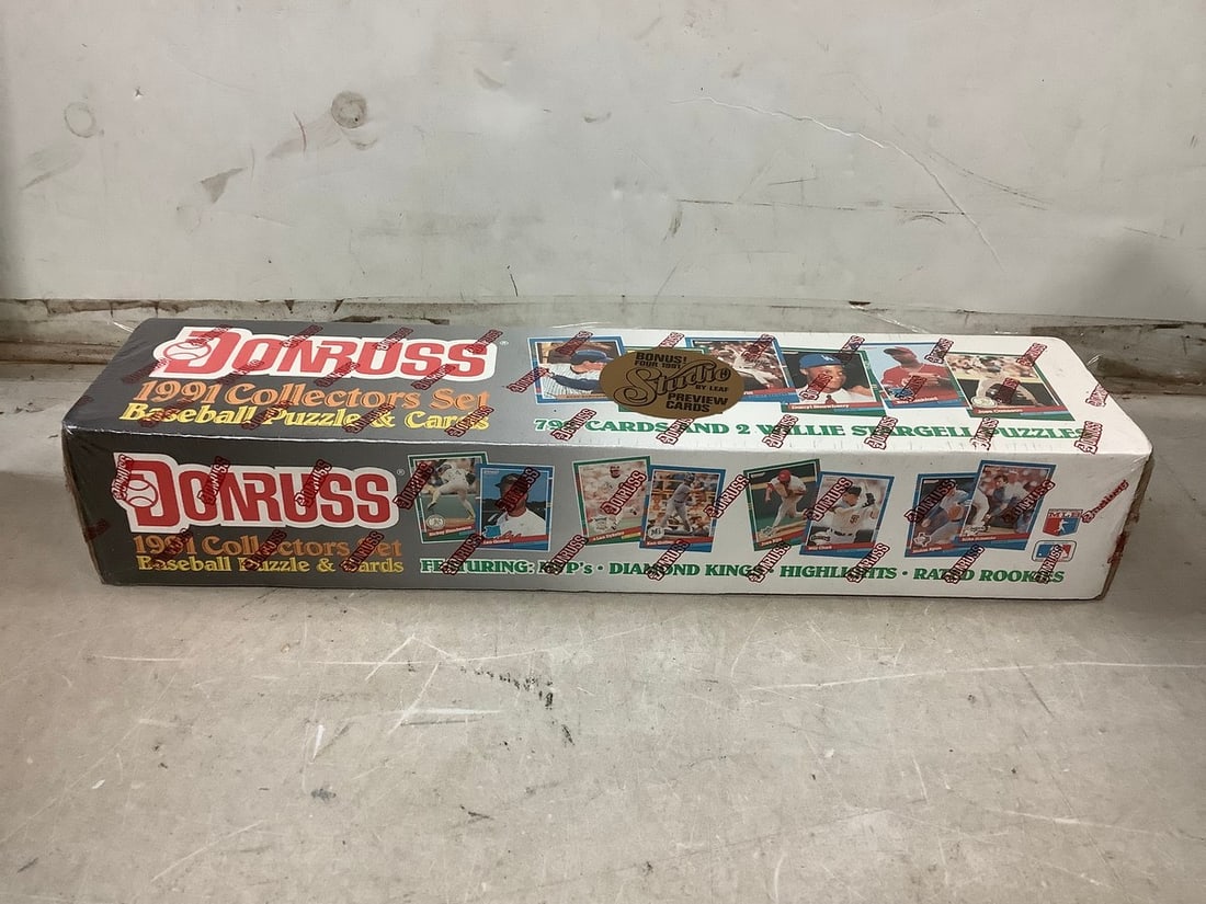 1991 Donruss baseball puzzle and cards collector set new sealed in box (1 of 1)
