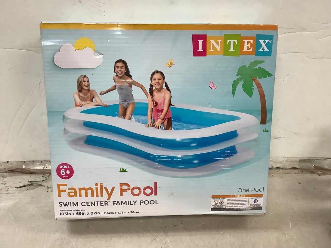 Intex pool new in box 103in.x69in.x22in. (1 of 1)