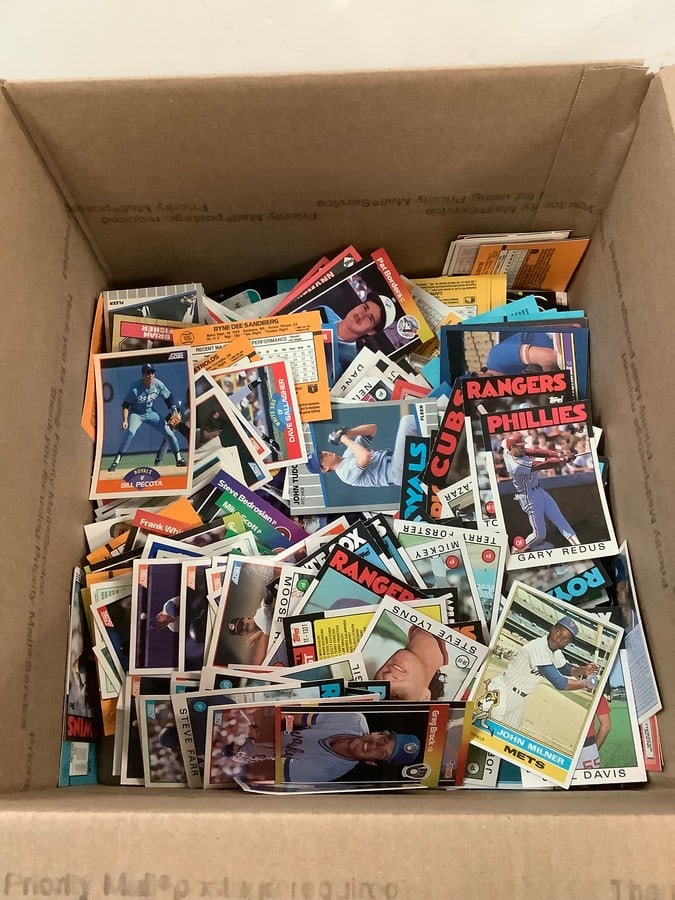 Lot of vintage collectible baseball cards various years (1 of 1)