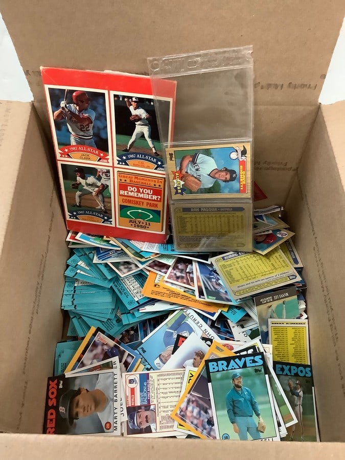 Lot of vintage collectible baseball cards various years (1 of 1)