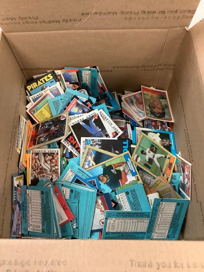 Lot of vintage collectible baseball cards various years (1 of 1)