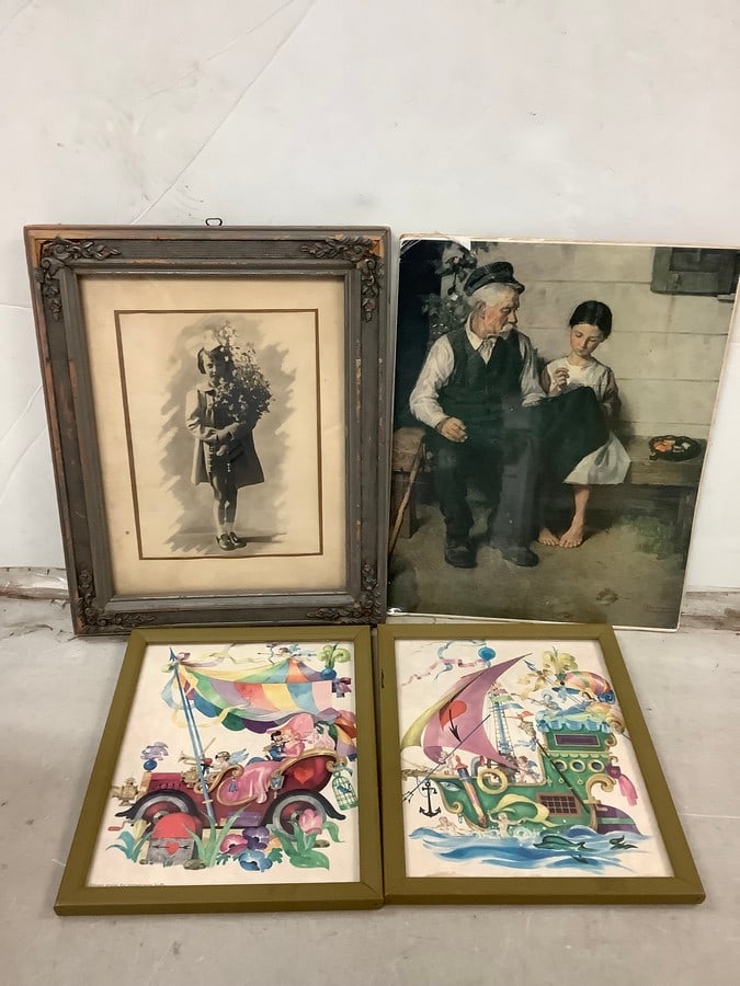 Lot of Framed Vintage Photographs (biggest 11.5 x 14.5 in): Lot of Framed Vintage Photographs (biggest 11.5 x 14.5 in)