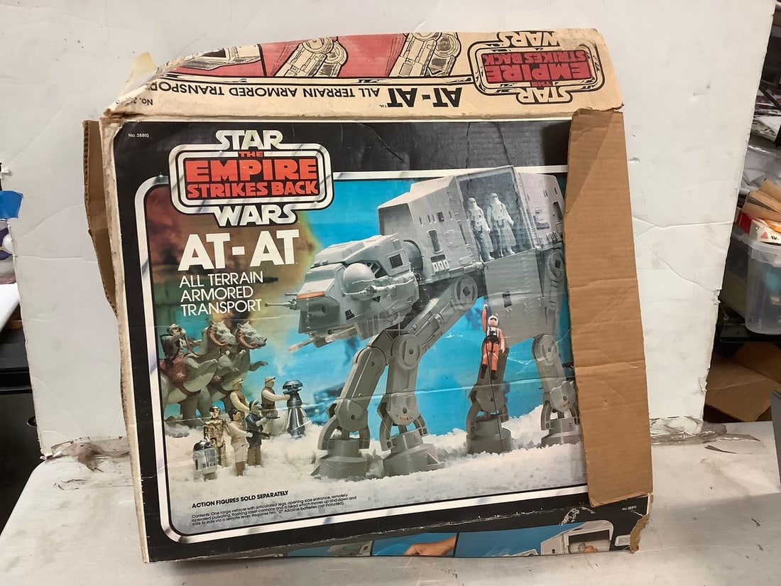 Lot of Vintage Star Wars AT-AT empty box(The Empire Strikes Back) (1 of 1)