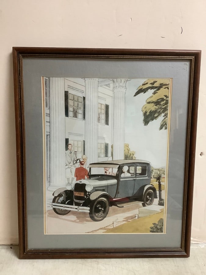 Framed artwork(21.75in.x25.75in.) (1 of 1)