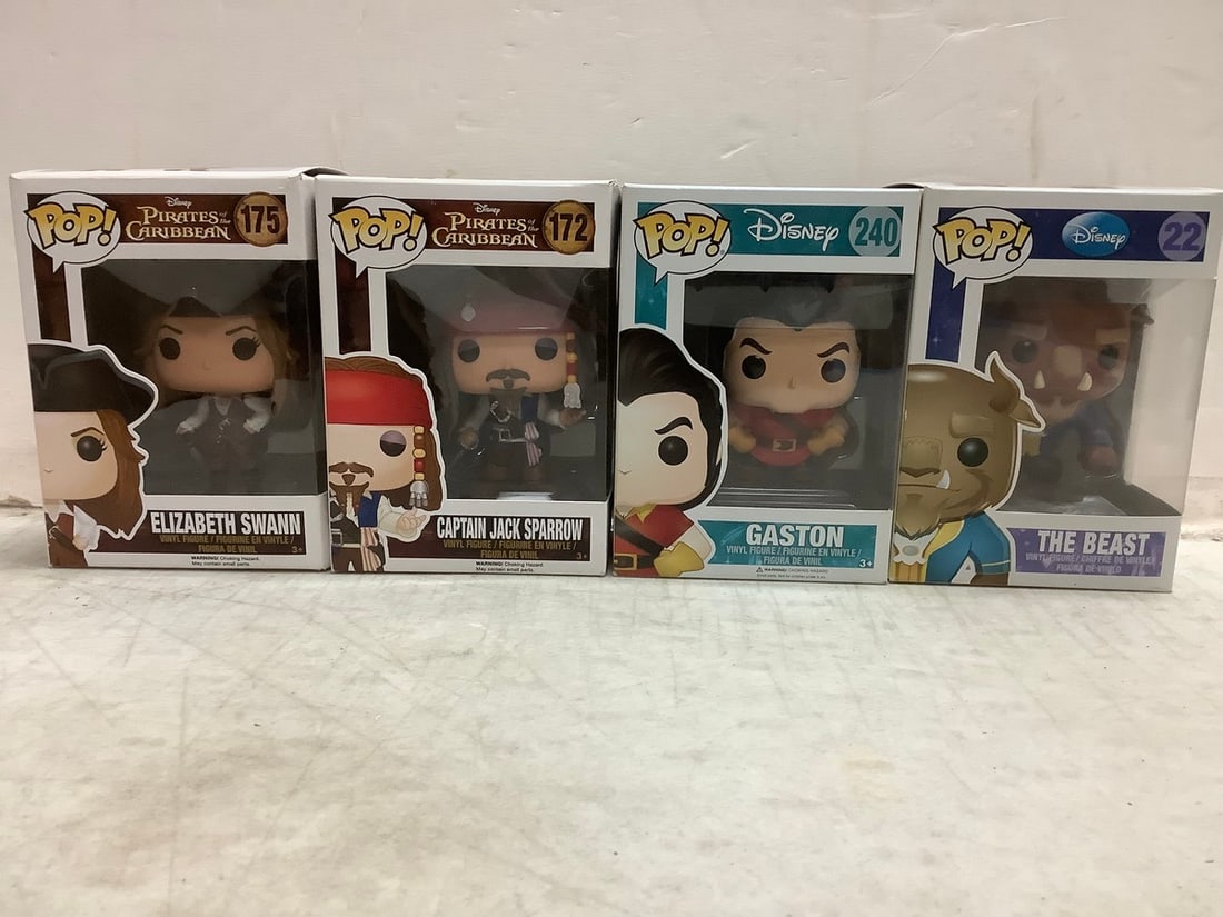 Lot of Pop Collectibles(Pirates of the Caribbean and Disney): Lot of Pop Collectibles(Pirates of the Caribbean and Disney)
