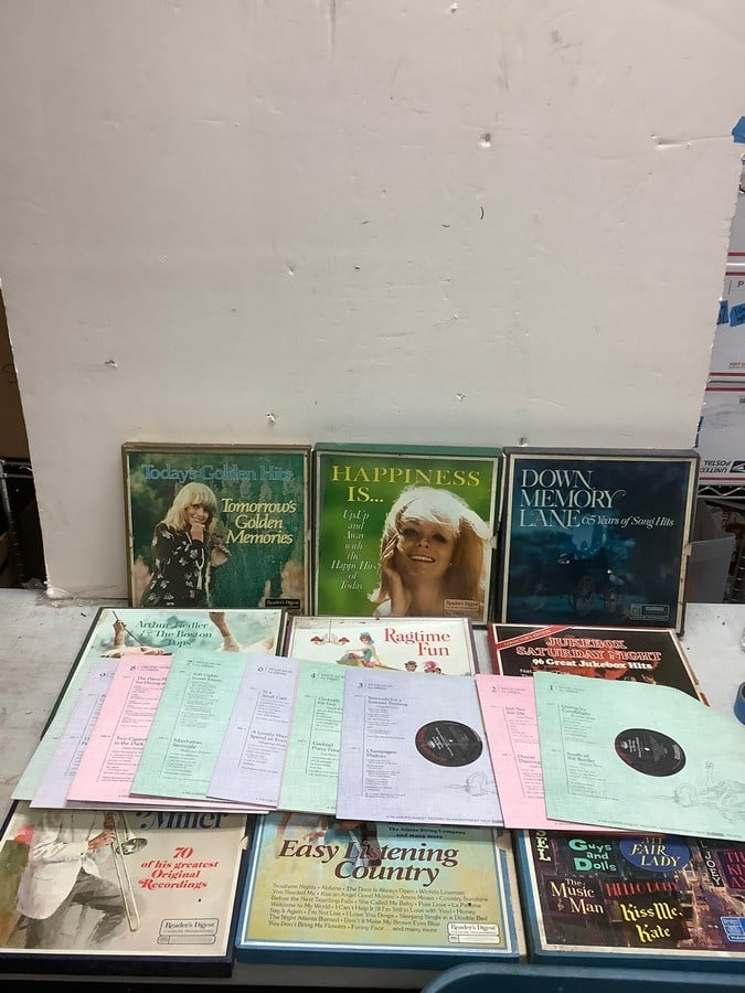 Lot of vintage records and collectors sets(Down Memory Lane, Ragtime fun, and more) (1 of 1)