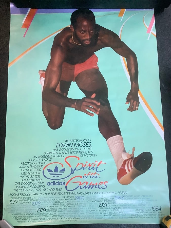 Adidas Spirit of the Games poster(24in.x35in.): Adidas Spirit of the Games poster(24in.x35in.)