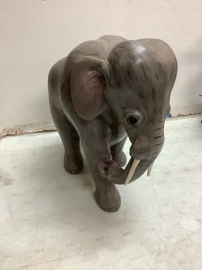 Decorative elephant statue(12in.tall) (1 of 1)