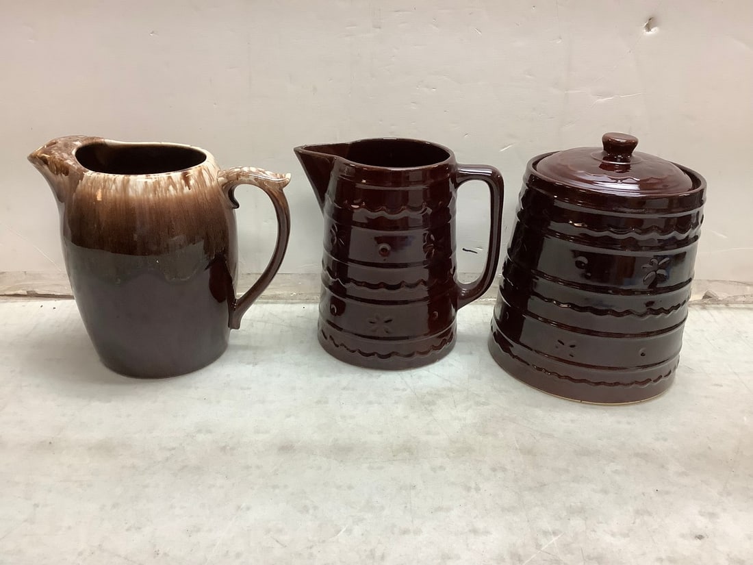 Lot of Marcrest stoneware and more(9in.tallest) (1 of 1)