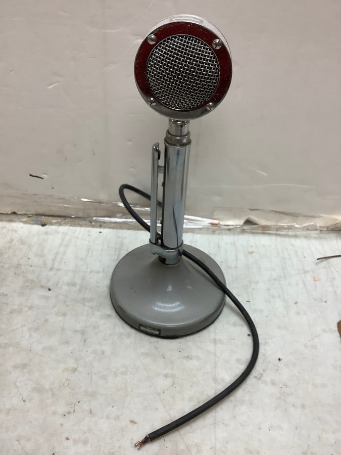 Vintage Astatic microphone(model no. D-104-C, untested) (1 of 1)